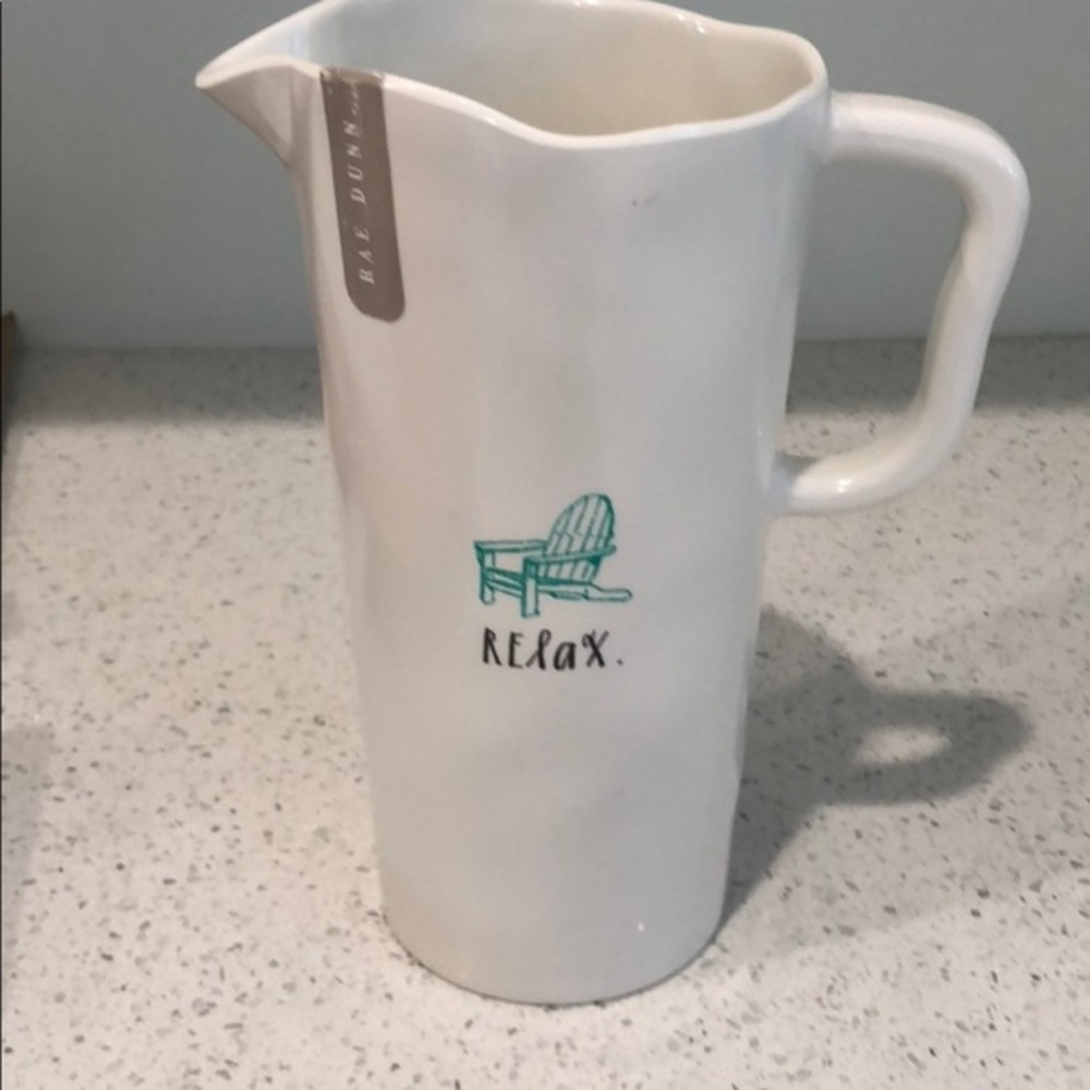 NEW Rae Dunn RELAX Pitcher
